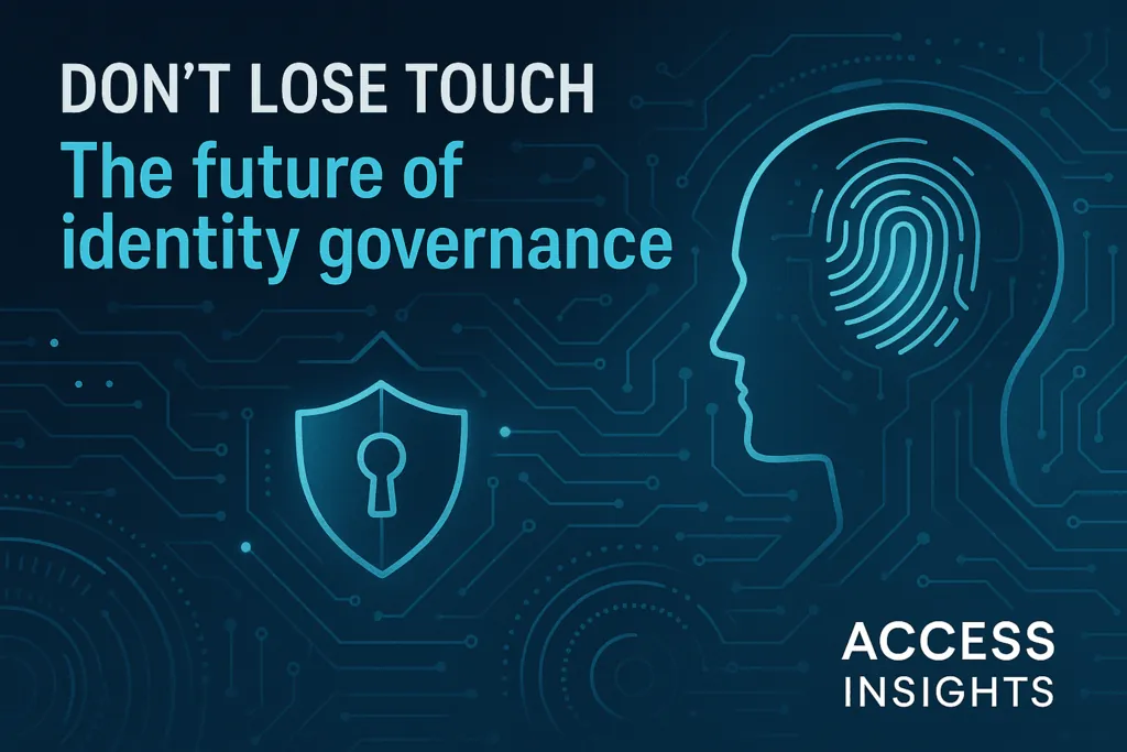 Cover — Nicht den Anschluss verlieren: Die Zukunft der Identity Governance