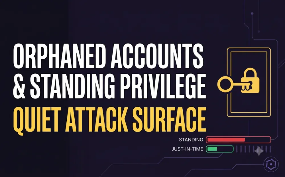 Cover: Standing Privilege and Orphaned Accounts: Your Quietest Attack Surface